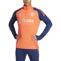 Adidas Manchester United Slim Fit Long Sleeve Half Zip Sweatshirt Men sweatshirt IT4240 XL