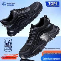 Lanou Dun Men's Steel Toe Safety Work Shoes 44