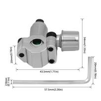 Copper Tubes Refrigerator Tap Valve 6 To 10MM Refrigerator Liquid Adding Valves  Replacement