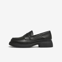 BESTO Women's Chunky Heel Loafer Pumps 40