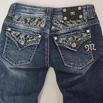 Y2K Retro Žemo Liemens Blizgučių Siauri Džinsai - Harajuku Gotikinis Stilius XL