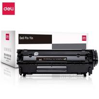 Deli 2612A Toner Cartridge for HP Printers juoda