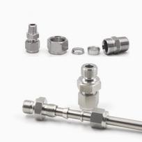 Qizhou 304 Stainless Steel Straight Compression Tube Fitting