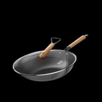 Sanhe 0-Coating Titanium Iron Wok