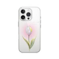 Etui Do Iphone 14 Pro Max Przeźroczyste, Silikonowe Flexi, Kwiaty, Tulipan