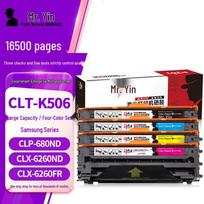 Yin Xian Sheng Compatible Samsung CLT-K506 High-Capacity 4-Color Toner Cartridge Set