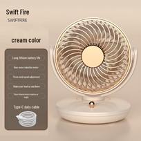 Xunhuo Portable Oscillating USB Desktop Fan