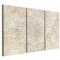 Obraz Na Płótnie Włoskim 135 X 90 Cm Tryptyk - Styl Hinduski-Boho - Tła I Desenie