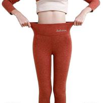 2023 New Women's Thermo Leggings Thick Fleece Lining For Keep Warm Pants Zekai