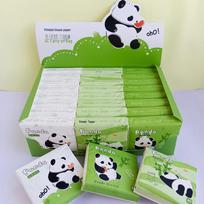 Senwen Panda Tangyuan 60ct 24pk Printed Portable Napkins