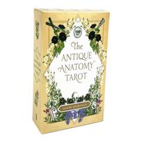 Antique Anatomy Tarot 78 kortelių stalo žaidimo kortos