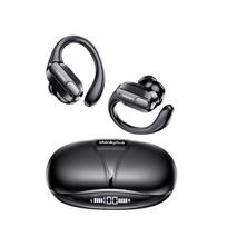 „Lenovo XT80 Bluetooth 5.3“ ausinės Tikros belaidės ausinės su mikrofono mygtuko valdymu, triukšmo mažinimo ausinių kabliukais, vandeniui atsparios ausinės thinkplus juoda