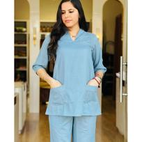 Indian Designer Kurta Pant Cord Set Women Bollywood Party Wear Kurti Top Tunic VF-20251a M-38