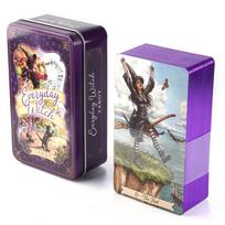 Everyday Witch Tarot 78 Cards Gilded Edge Guidebook Deck Stocking Blooming Cat