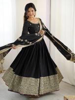 Moteriškas dizainerio Anarkali paruoštas dėvėti Salwar kostiumas Gown Salwar Kameez Indijos Pakistano M