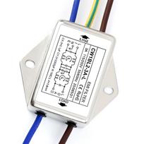 Filtrai Vienfaziai 250V Elektromagnetinių Triukšmų Slopintuvai Nuolatiniams ir Impulsinio tipo Triukšmiams 3