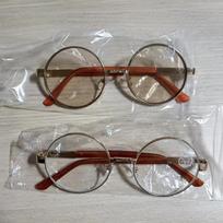 Vyriški Retro apvalūs krištolinio stiklo akiniai nuo saulės - Karštai parduodama tiesioginės e. prekybos laida Naked Glasses