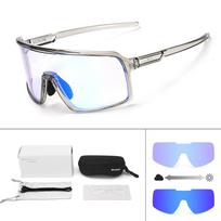 ELICIT Latest Light Adaptive Sun Glasses MTB Mountain Road Biking Eyeglasses Outdoor Use Athletic Running Riding UV400 Protection Goggles Bike Eyewear One Size