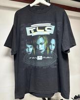 TLC 90s Fan X Mail Rare Graphic Black Short Sleeve Unisex  S-5XL Unisex T-Shirt XXXL