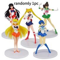17cm Animacinis mielas mergaitės Sailor Moon Anime figūrėlė PVC Veiksmo Anime figūrėlės modelis Kawaii lėlė Darbalaukio dekoracijos