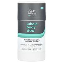 Dove, Men + Care, Whole Body Deo, Deodorant Stick, Aloe + Bamboo, Contains Vitamin E, 2.6oz