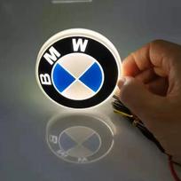 Automobilio LED emblemos šviesa 82mm Priekinė arba galinė Statinė Vienos spalvos Raudona Mėlyna Balta SKIRTA BMW F10 E90 E60 E61 E93 E87 F30 F15 X1 X3 X5 X6