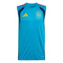 Adidas Ispanija 26 Tiro Marškinėliai be rankovių, apvalia iškirpte, vyriški viršutiniai drabužiai KA8191 L