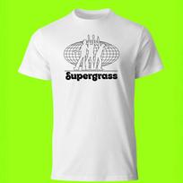 Supergrass - T Shirt - Indie Rock Britpop Music Band 2XL