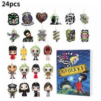 Unique Beetlejuice Countdown Blind Box Collectible Featuring Stylish Acrylic Design Style A