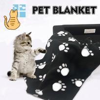 Double Sided Fleece Pet Blanket Soft Warm Cozy Throw for Dogs Cats Suitable for Indoor Outdoor Use Durable and Lightweight One Size