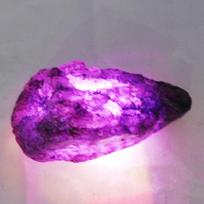 Huge Size Purple Sapphire Rough 487.90 Ct Natural Uncut Loose Gemstone CERTIFIED 73.8 mm approx violetinė