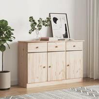Vidaxl Szafka Alta, 112X35X73 Cm, Lite Drewno Sosnowe