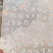 1Pc Colorful Mini Flower Nail Stickers 5-Petal Fresh Design DIY Nail Art Decoration Manicure Tool