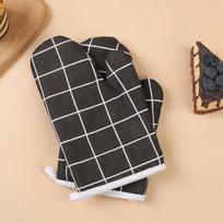 Oven Gloves Heat Resistant Kitchen Baking Gloves Microwave Oven Gloves High Temperature Resistant And Insulated Gloves