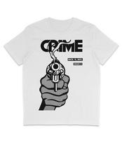 Crime - Rock 'N, Roll Enemy #1 - Organic T-Shirt Mens Womens Tees Top - San Francisco Punk M