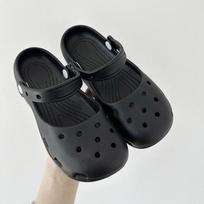 Clogs Summer Slippers Women Luxury Designer Mary Jane Fashion Ballet Shoes Girls Sandals Eva Indoor Outdoor Slides Soft Non-Slip 35-36