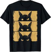 Cat Playing Guitar - Funny Rock Music Guitar Cat T-Shirt For Unisex S