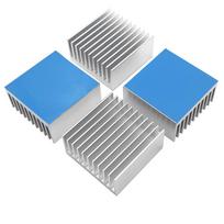 Heatsink 40x40x20 mm with Thermal Conductive Adhesive Sheet, for Thermal Runaway Prevention, CPU, IC Chip, Circuit Board, and Precision Equipment,
