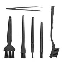 Dust remove Plastic Handle For Phone Keyboard Brush Kit 6 in 1 Computer Cleaners Anti Static juoda