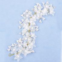 Elegant Bridal Headwear Fairy Flower Barrettes Flower BarrettesBridal Headwear  Hair Accessories