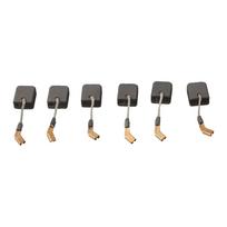 6pcs Carbon Brushes 6.5*12*14mm Replacement Parts For DW Electric Angle Grinder N421362/DWE4217/DWE4238 Power Tools Accessories China Mainland