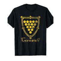Cornish Medieval Shield Image Gift from Cornwall T-Shirt S