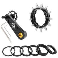MTB Bicycle Freewheel Chain Tensioner Guide Kit Cycling Accessories Parts Aluminum Alloy Stainless Steel Bicycle Parts