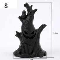 Halloween Decoration Ghost Tree Led Night Glow Ghost Lantern Ghost Face Tree Stump Lantern Festival Atmosphere Horror Decoration