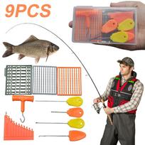 9Pcs Carp Fishing Bait Needle Carp Fishing Bait Rig Tool Kit Carp Fishing Bait Needle Baiting Rigs Tool Kit Fishing Accessories China Mainland