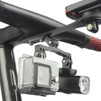 Bicycle Computer Headlight Extension Stand Road Bike Light Holder Bike Handlebar Extension Bracket Adapter for Sports Cameras China Mainland
