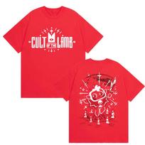 Hot Game Cult of The Lamb Retro Graphic T Shirt Unisex Women Game Gift Humor Short Sleeve Tshirts Casual 100 Cotton Tops Tshirt S