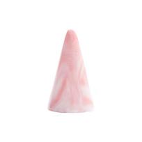 Ins Style Ceramic Cone Shape Finger Ring Holder Marble Decor Jewelry Display Stand Ring Storage Rack