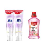 Colgate Gum Care Toothpaste & Fruity Mouthwash Set