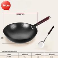 Hakka Style Hand-Forged Iron Wok